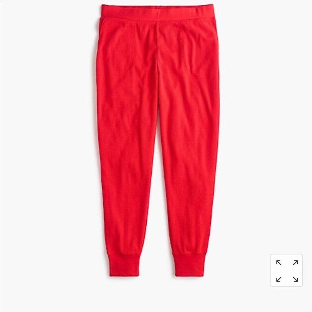 New JCrew Pajama jogger pant in waffled cotton